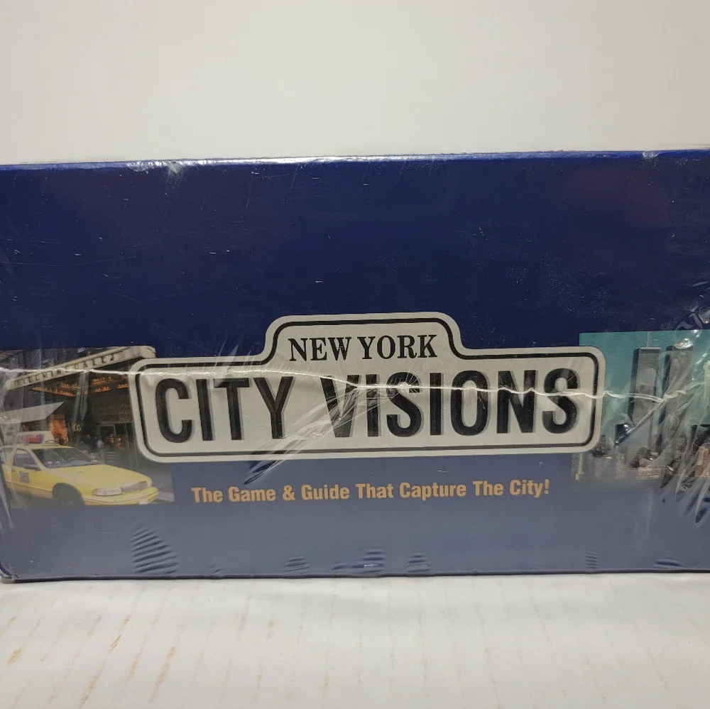New York City Visions Card Game New Sealed,